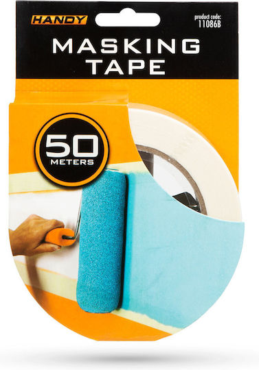 Masking Tape Wasserbasierter Kleber 50 M x 36 Mm Weiß