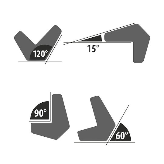 Handy Welding Fixing Magnet 15° 60° 90° 120° 9 Kgf