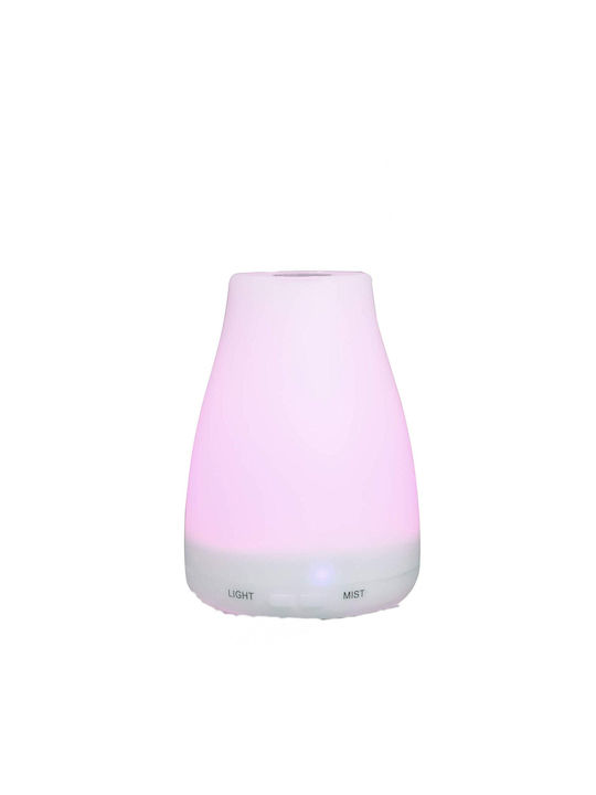 Led Συσκευή Αρωματοθεραπείας Υπερήχων Essential με Τηλεχειριστήριο 200ml