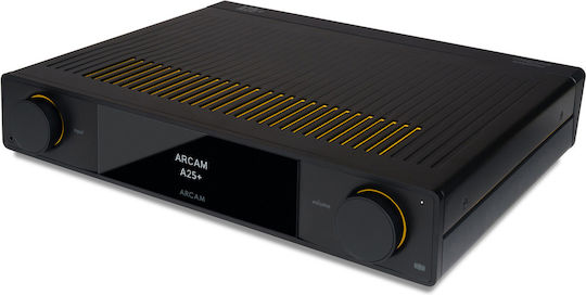 Arcam A25 Plus Integriert Hi-Fi-Verstärker Stereo 165W/4Ω 100W/8Ω ARCAMA25PL Schwarz