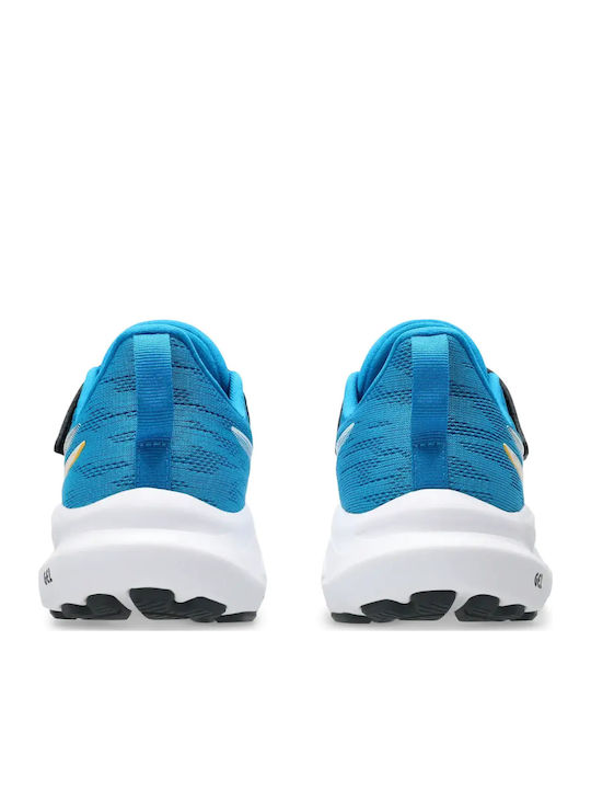 Gt-1000 Kids Sports Shoes Running with Hoop & Loop Closure White