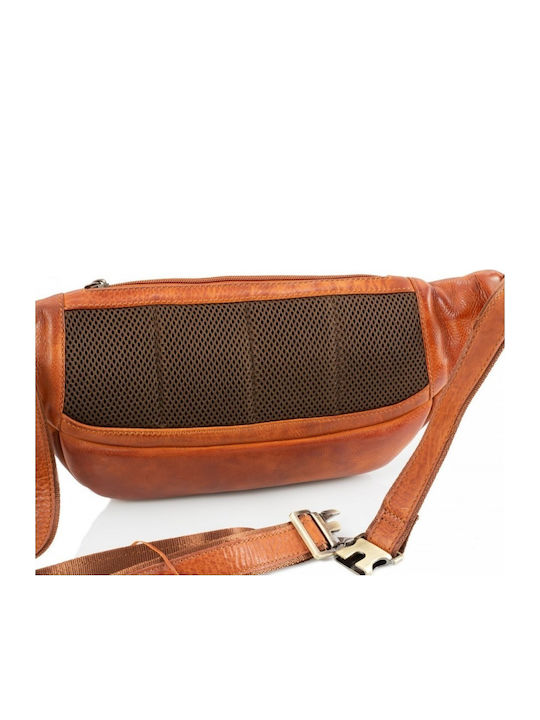 Herren Bum Bag Taille Tabac Braun