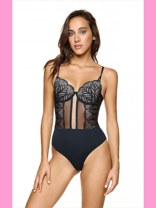 Miss Rosy Midnight Fantasy Bodysuit Mr7919