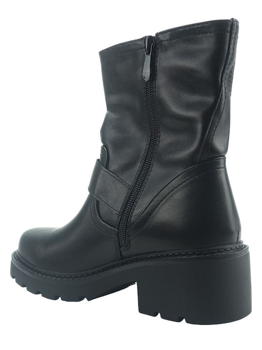 Stiefeletten Damen Schwarz