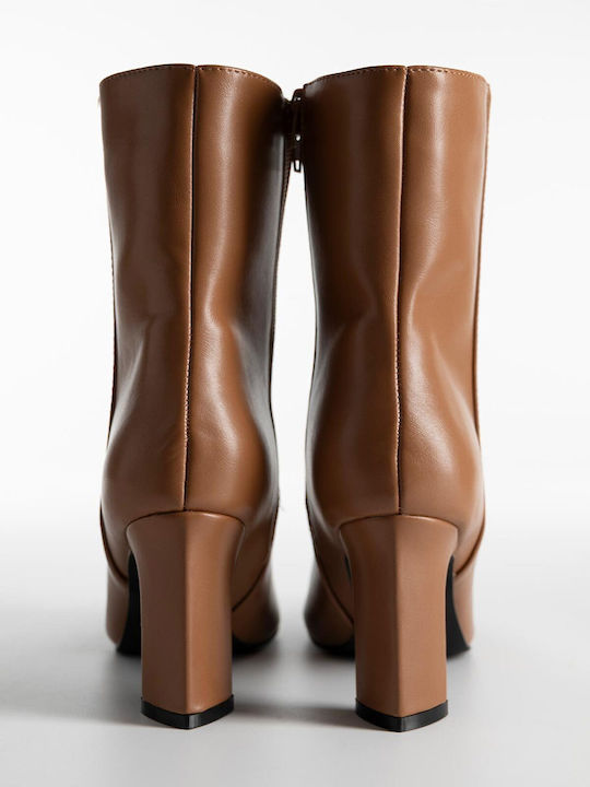 Stiefeletten Damen Braun