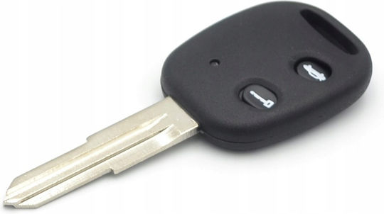 Husă Cheie Compatibilă Chevrolet Aveo Spark Epica Daewoo Matiz Kalos Lanos Nubira – 2 Butoane