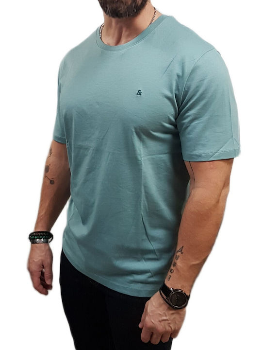 Crew Neck Crew Neck T-shirt Mineral Blue, Green