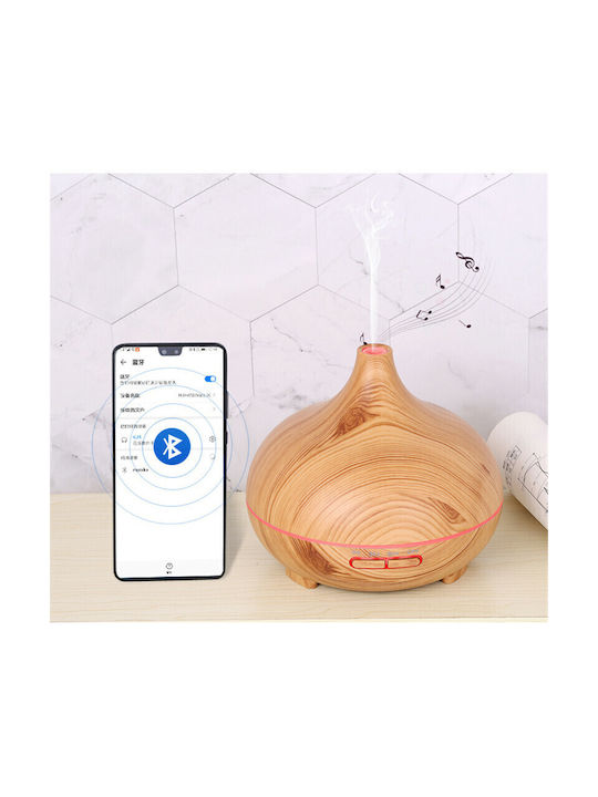 Vrising LED Aromatherapie-Diffusor Ultraschall mit Timer Grün 550ml