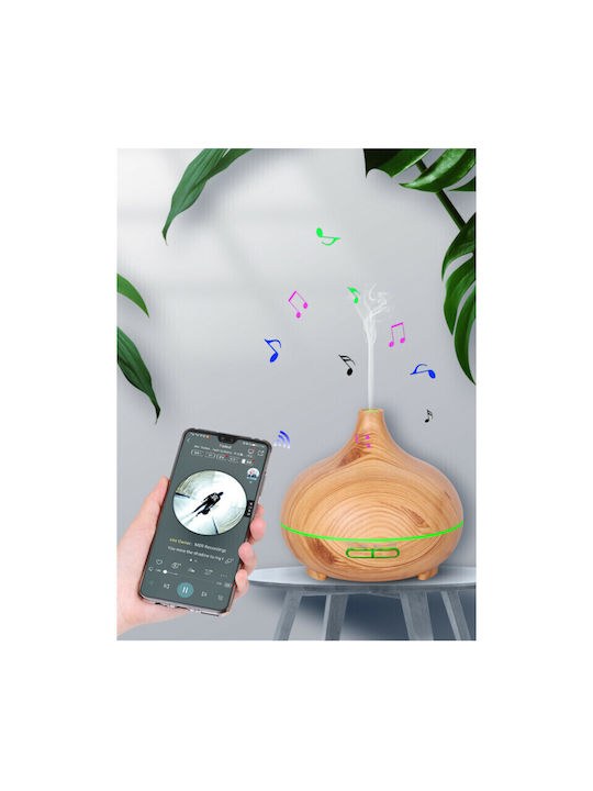 Vrising LED Aromatherapie-Diffusor Ultraschall mit Timer Grün 400ml