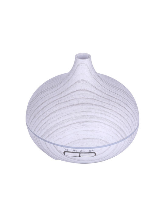 Vrising LED Aromatherapie-Diffusor Ultraschall mit Timer Weiß 550ml