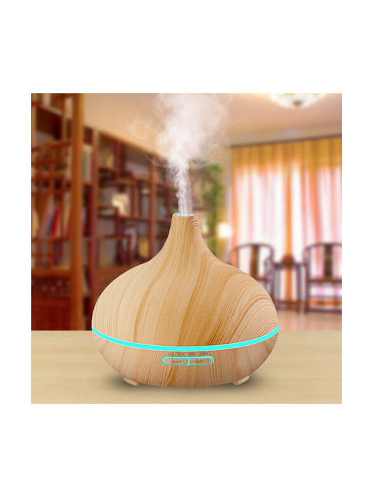 Vrising LED Aromatherapie-Diffusor Ultraschall mit Timer Grün 400ml