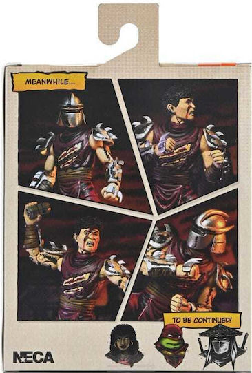 Neca Teenage Mutant Ninja Turtles Battle Damaged Shredder Action Figure 18cm