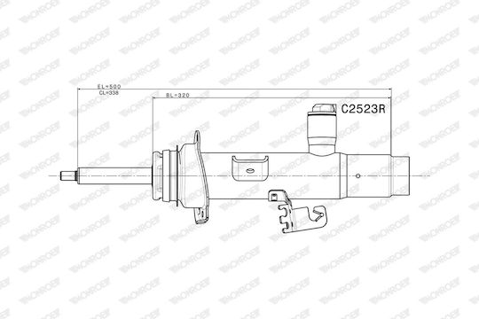 Shock Absorber Monroe C2523r