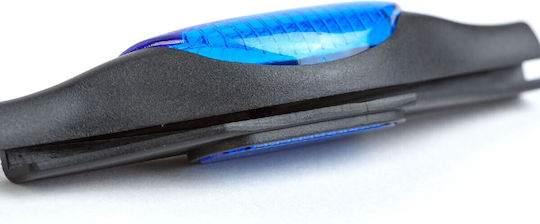 Universal Door Edge Protector Blue Reflective 2 Pieces Pack