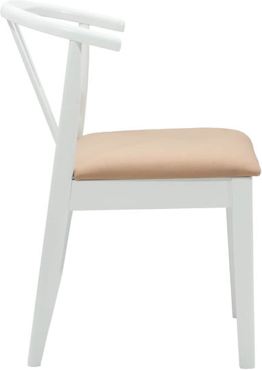Столички Трапезария White, Brown 2бр 50.5x61x80.5бр