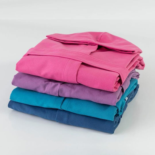 Borea Kids Hooded Bathrobe Fuchsia Borea Kids Hooded Bathrobe Fuchsia