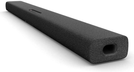 Yamaha TRUE X 50A Soundbar 2.1.2 Bluetooth, HDMI and Wi-Fi 280W with Wireless Subwoofer and Remote Control Carbon Grey
