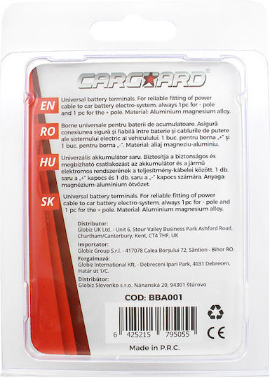 Set 1 Auto-Batterie-Terminaladapter CarGuard