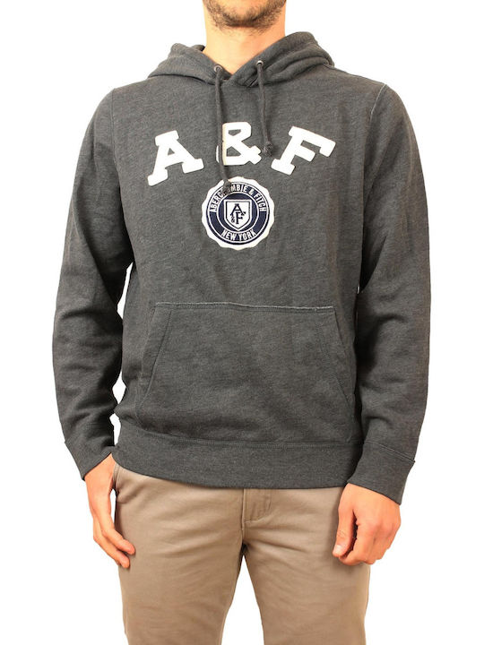 Sweatshirt with Hood Gray