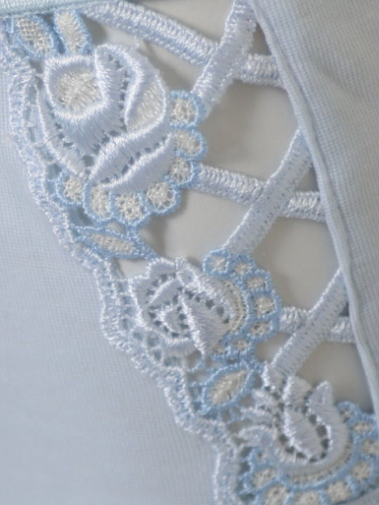 High-waisted Women's Slip Light Blue