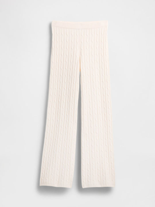 Γυναικείο Υφασμάτινο Παντελόνι Ivory Beige Frost