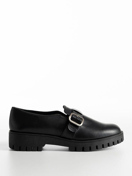 Γυναικεία Loafers σε Μαύρο Χρώμα