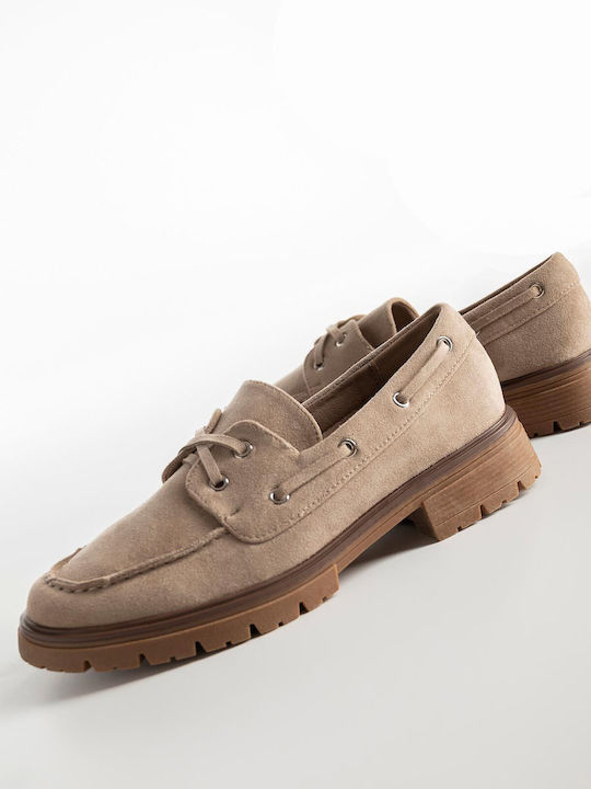 Damen Loafers in Braun Farbe