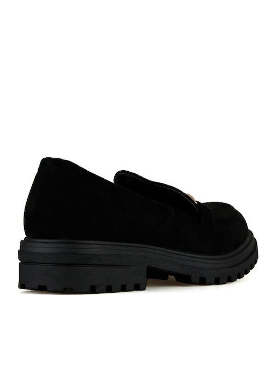 Γυναικεία Loafers σε Μαύρο Χρώμα