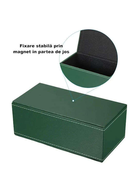 Napkin Holder Green 24x12x8.5cm