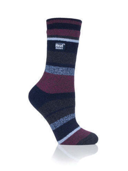 Heat Holders Дамски Чорапи Navy/purple 1Пакет