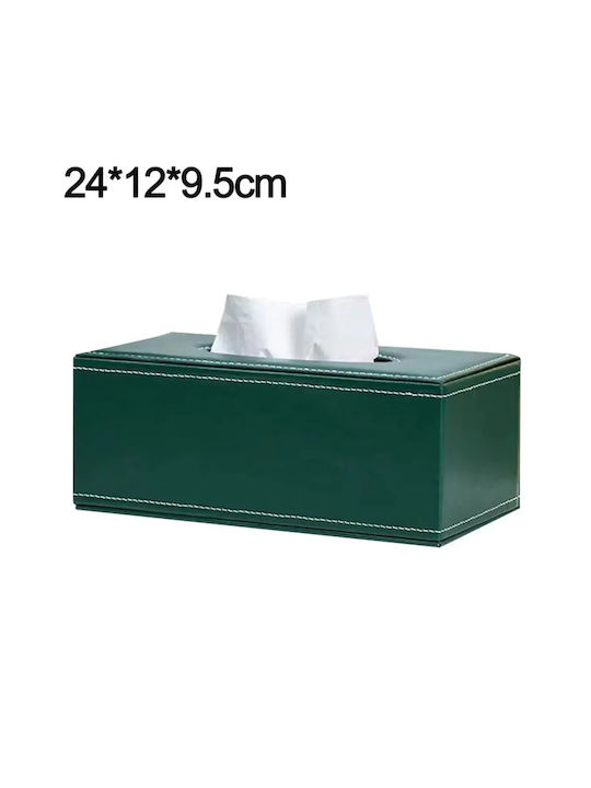 Napkin Holder Green 24x12x8.5cm