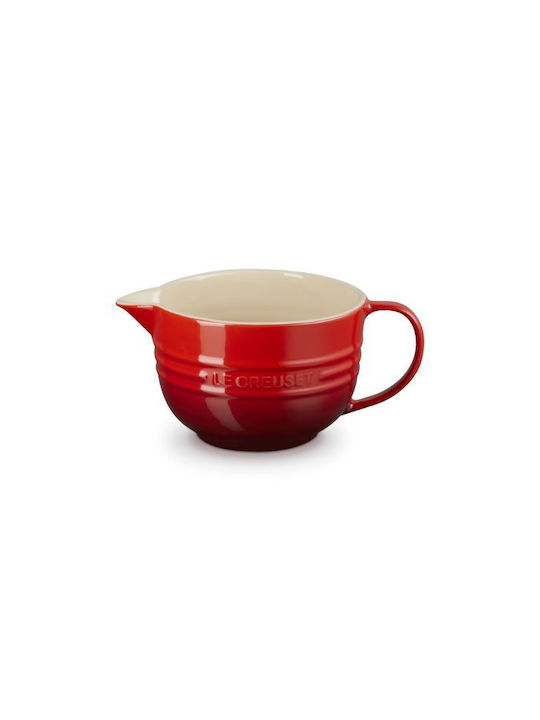 Le Creuset Servierschüssel Rund Keramik Orange
