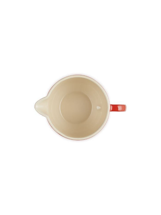 Le Creuset Servierschüssel Rund Keramik Orange