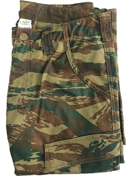 Tria Alfa Military Pants Greek in Khaki Color