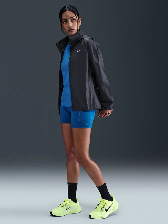 Tempo Repel Women's Sports Waterproof Black Jacket
