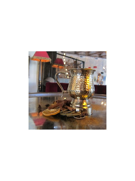 Glas Cocktail/Trinken / Wasser aus Kupfer in Gold Farbe 440ml