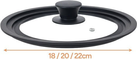 Glass Pot Lid 22cm ZY12553QWS63