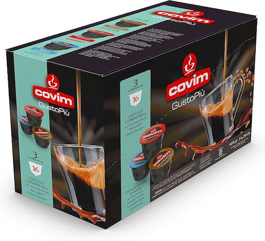 Covim Κάψουλες Espresso Orocrema Συμβατές με Μηχανή Dolce Gusto 48caps