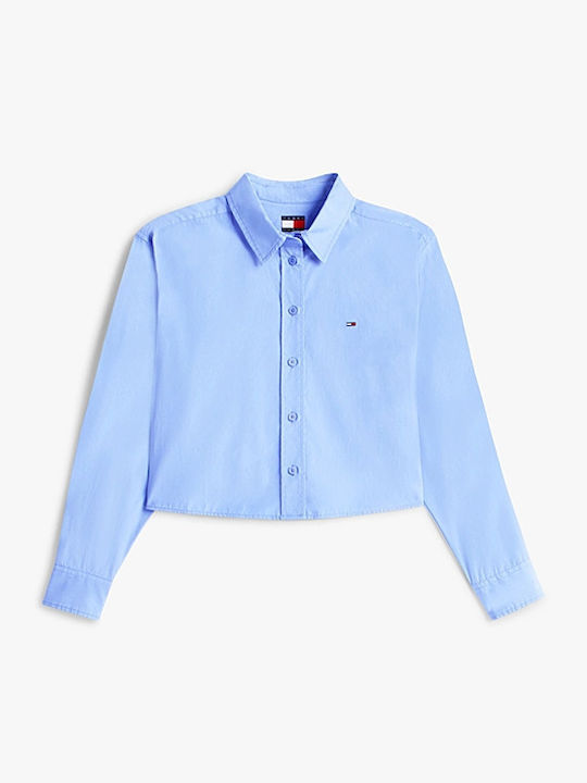 Women's Long Sleeve Shirt Blue