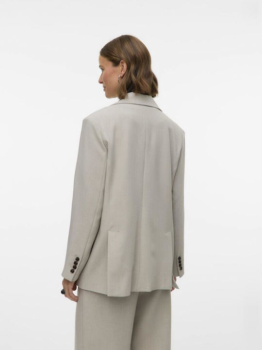Vero Moda Γυναικείο Σακάκι Silver Mink