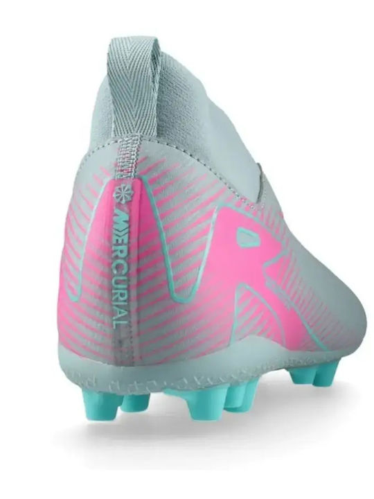 Mercurial Superfly 10 Academy AG Kids Soccer Cleats Molded Grey