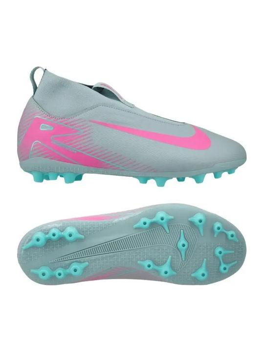 Mercurial Superfly 10 Academy AG Kids Soccer Cleats Molded Grey