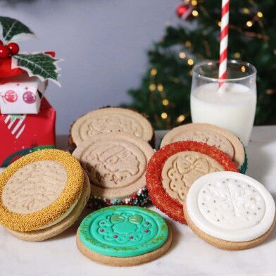 Tis Season Σετ Χριστουγεννιάτικου Κουπάτ & 7 Αποτυπωμάτων Μπισκότα Pme