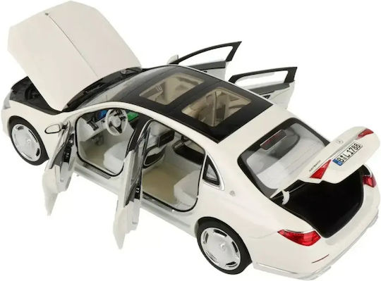 Макет Автомобил Mercedes-maybach S 680 4 Mat Ic 2021 Бял 1:18 Norev