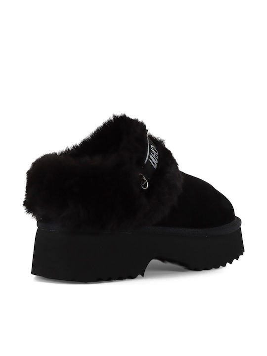 Liu Jo Damen Clogs Schwarz