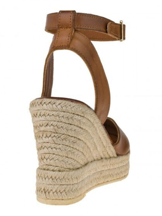 Platforme Dama Tip Espadrile Maro