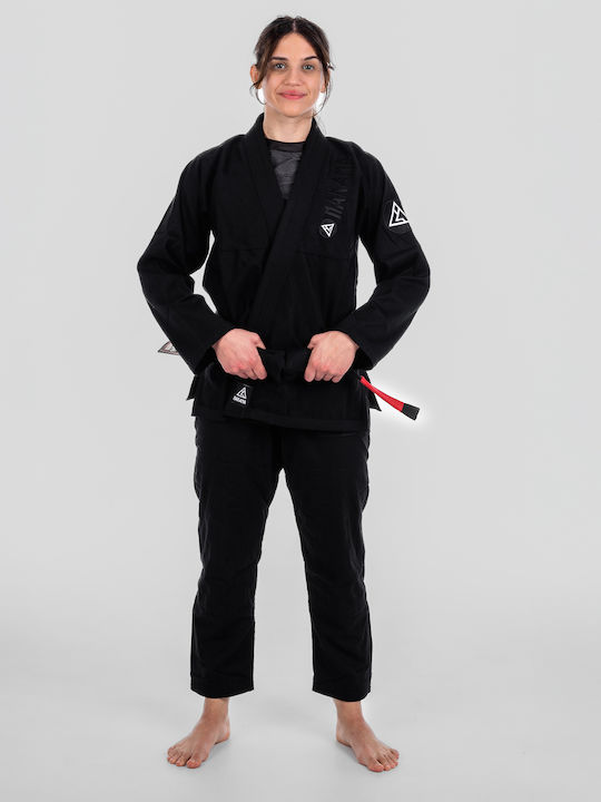 Nakama Uniform Brasilianisches Jiu Jitsu Schwarz