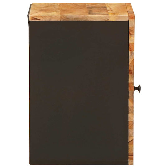 vidaXL Waschtisch ohne Waschbecken L38xB33.5xH48cm Natural