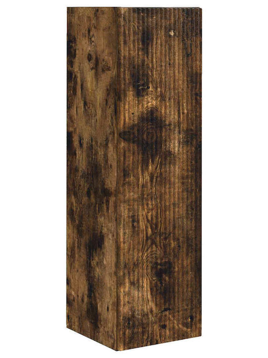 Living Room TV Unit Smoked Oak L30xW31xH100cm