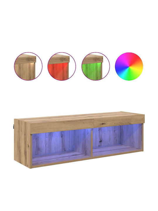 Wohnzimmer TV-Einheit Coffee mit Beleuchtung L100xB30xH30cm